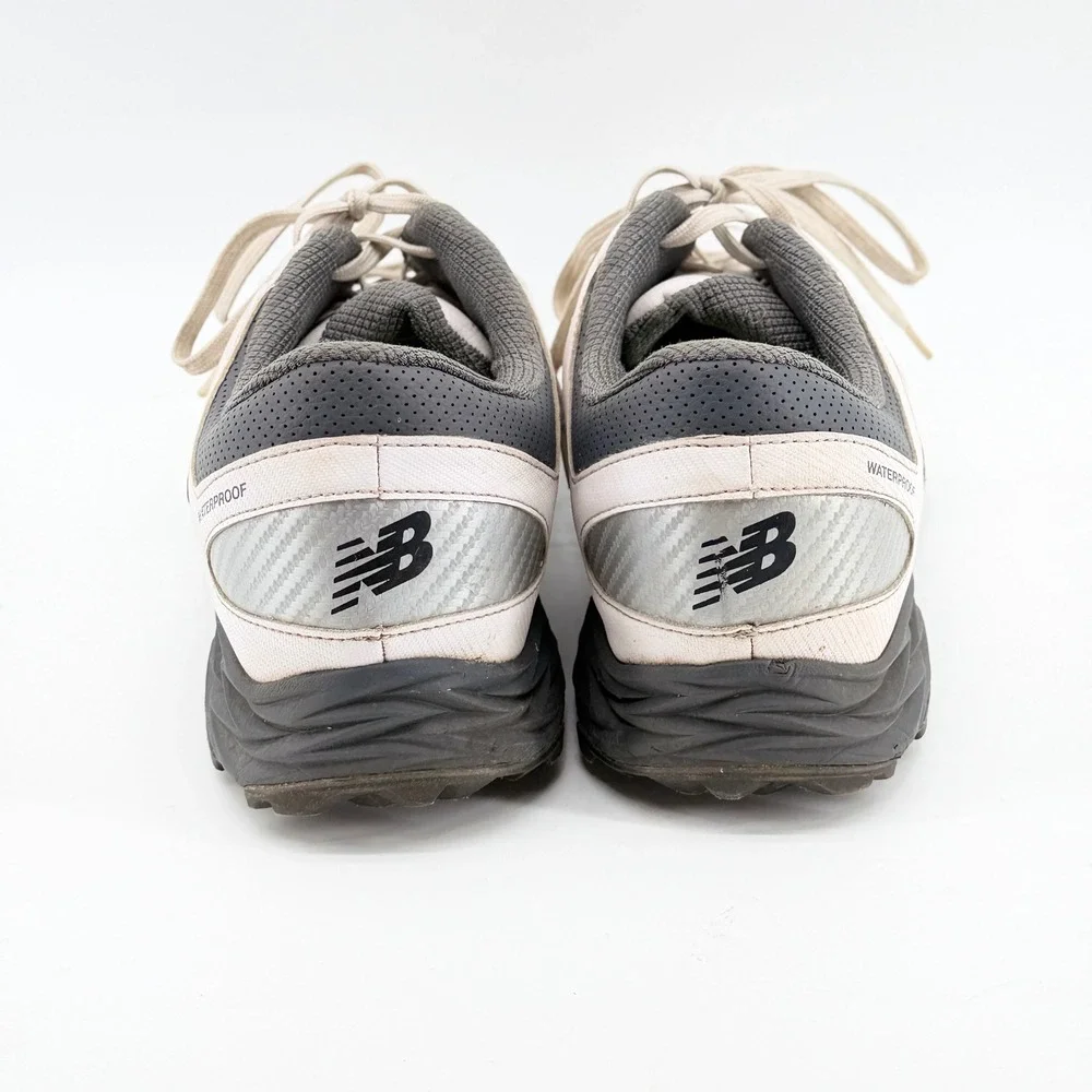 New Balance NBG2005 White Grey Waterproof Spiked Golf Shoes Mens 13 D